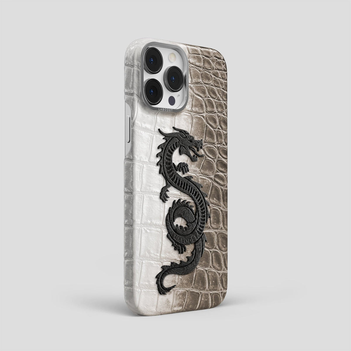 Dark iPhone 14 Pro Max Himalaya Classic Case with Steel Metal -2 | Dark-Steel