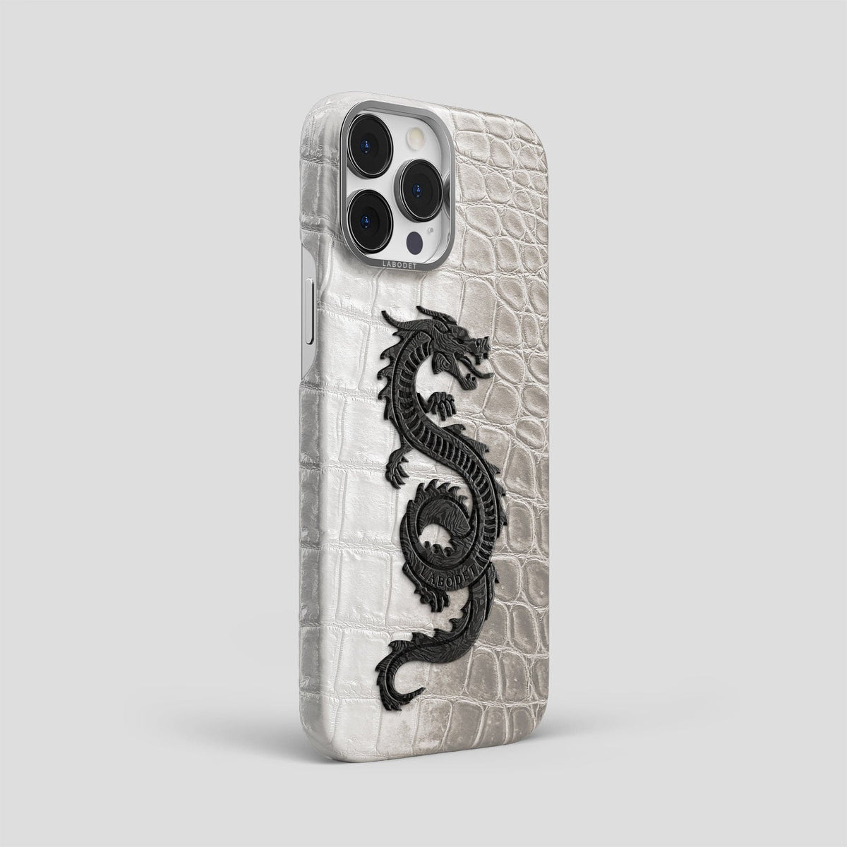 Grey iPhone 14 Pro Max Himalaya Classic Case with Steel Metal -2 | Grey-Steel