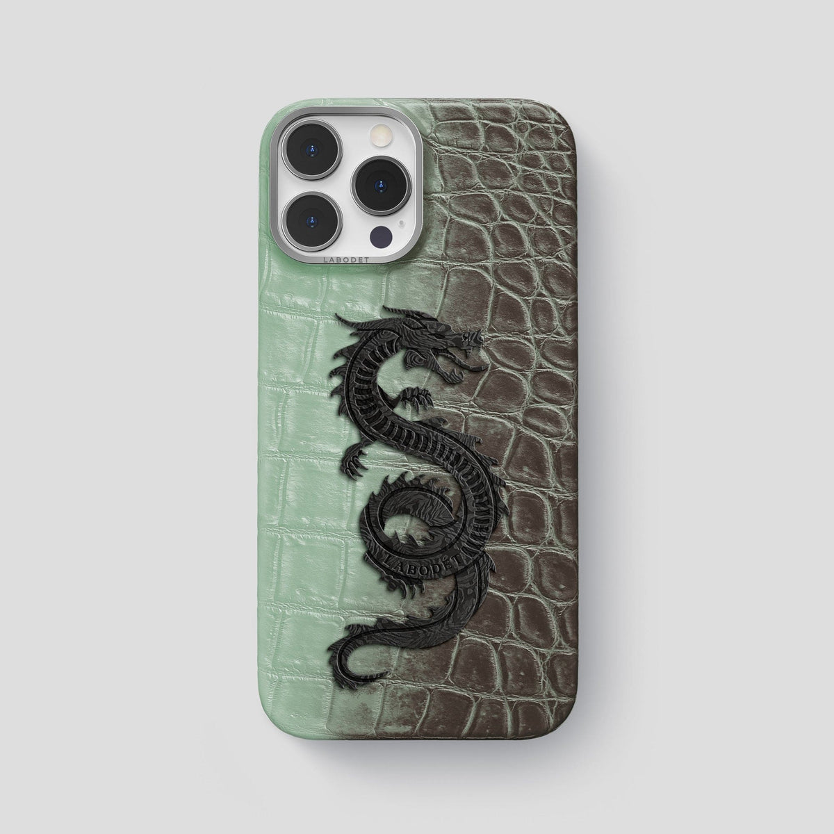 Pistachio iPhone 15 Pro Max Himalaya Classic Case with Steel Metal -1 | Pistachio-Steel