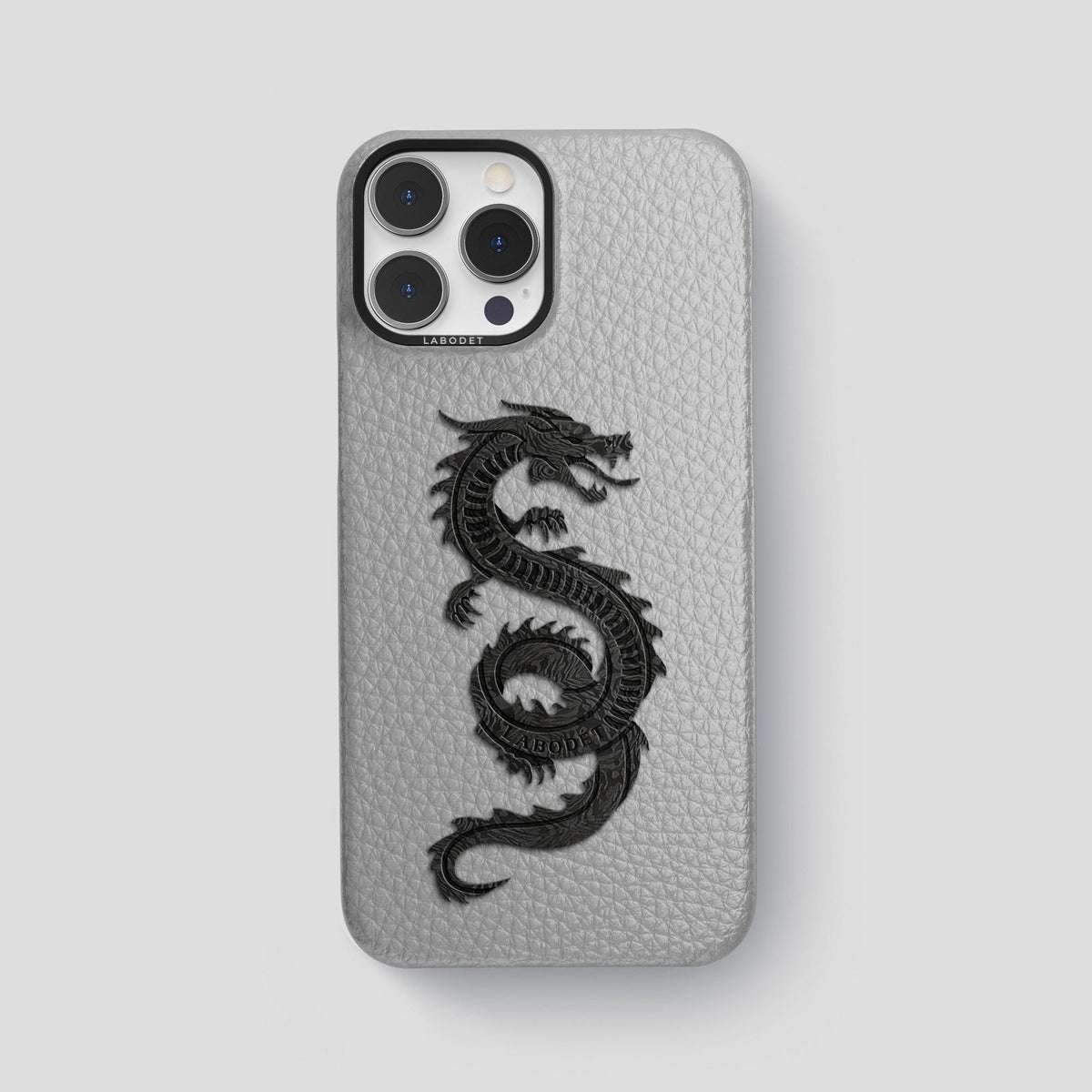 Nuage iPhone 15 Pro Max Classic Case Calf with Black Metal -1 | Nuage-Black