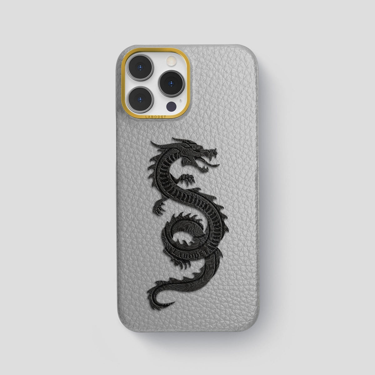 Nuage iPhone 15 Pro Max Classic Case Calf with Gold Metal -1 | Nuage-Gold