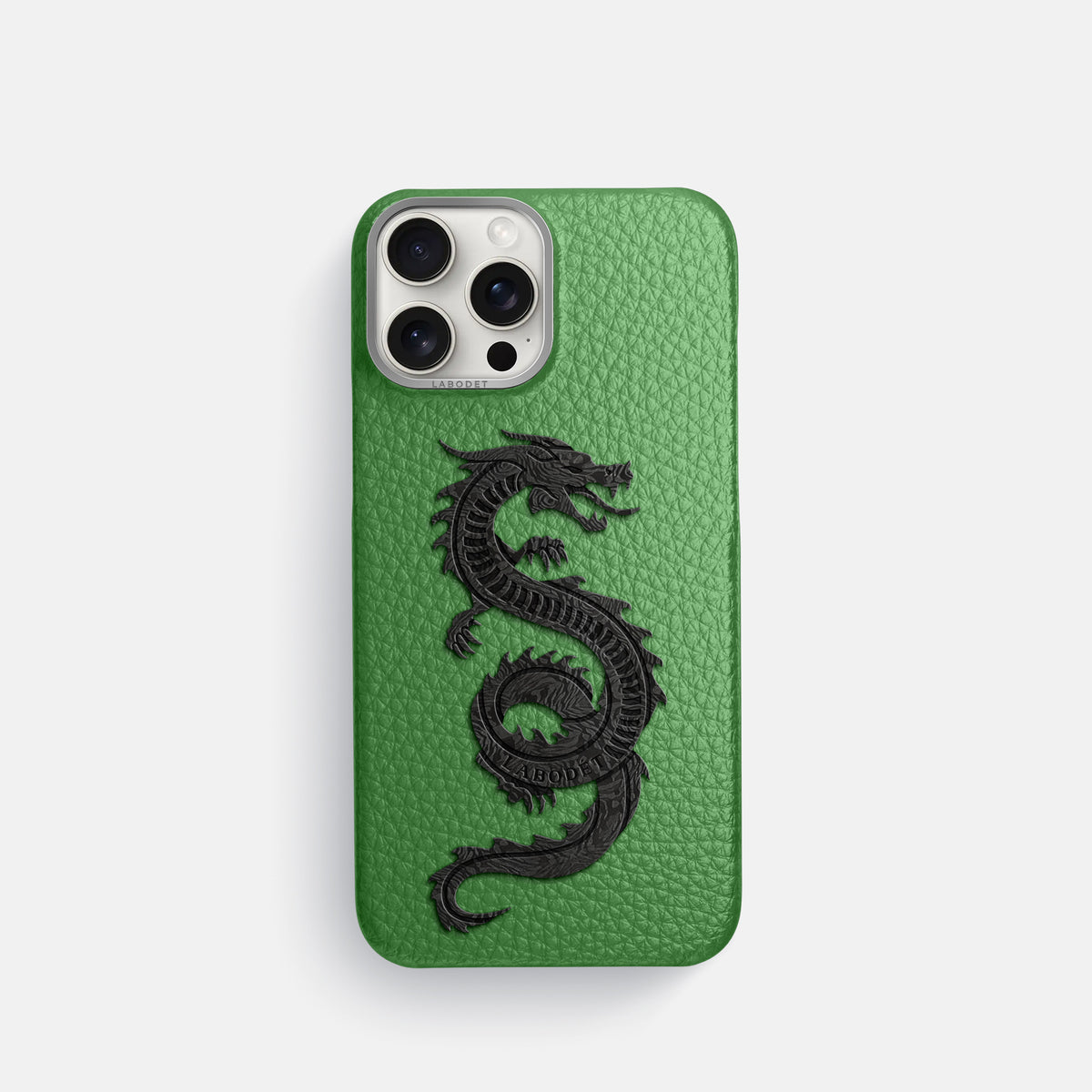 Herb iPhone 16 Pro Classic Case Calf with Steel Metal -1 | Herb-Steel