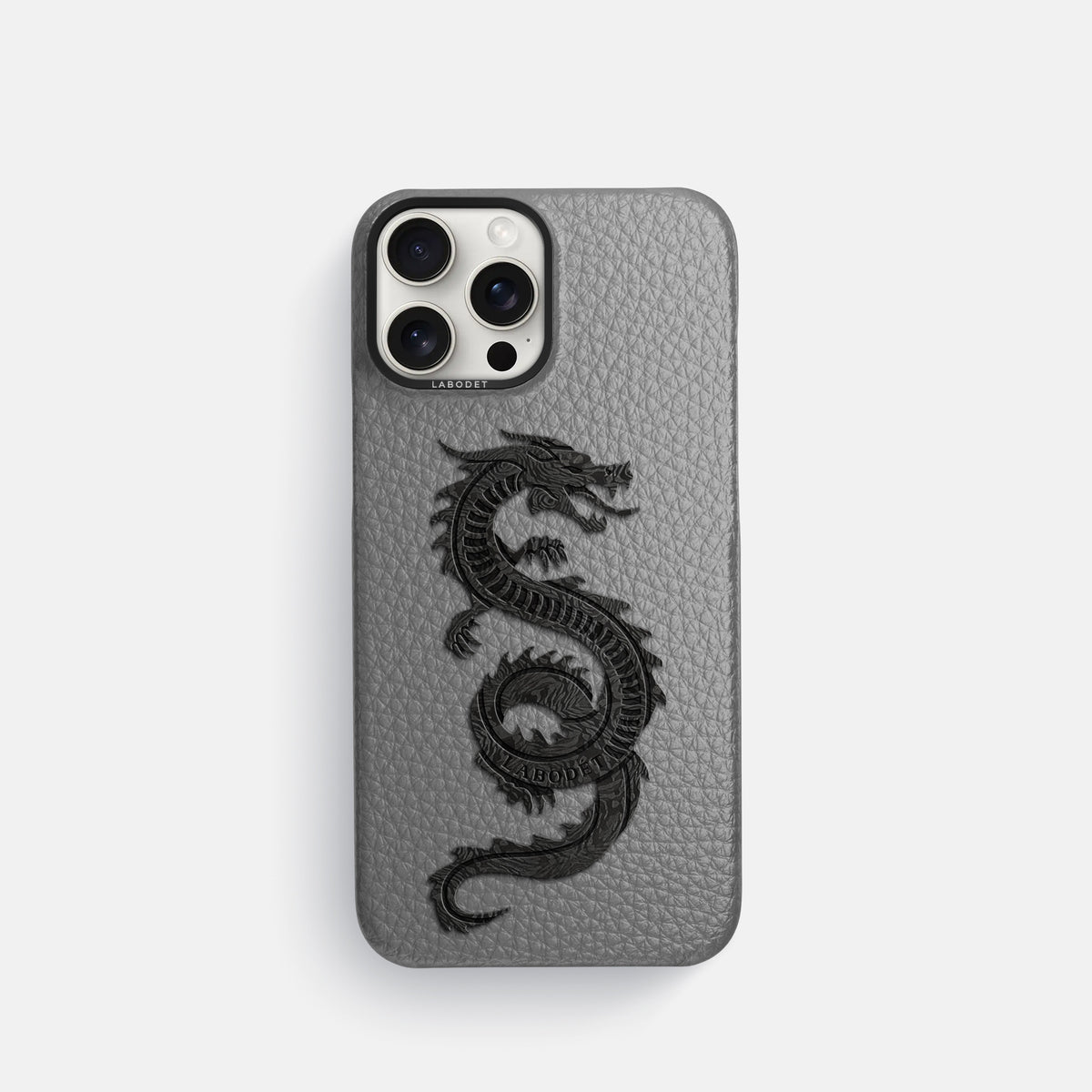Souris iPhone 16 Pro Classic Case Calf with Black Metal -1 | Souris-Black