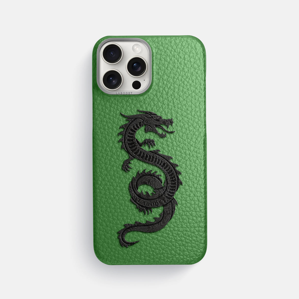 Herb iPhone 16 Pro Max Classic Case Calf with Steel Metal -1 | Herb-Steel