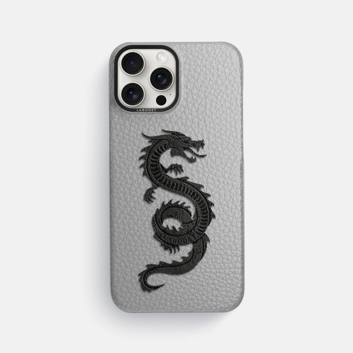 Nuage iPhone 16 Pro Max Classic Case Calf with Black Metal -1 | Nuage-Black