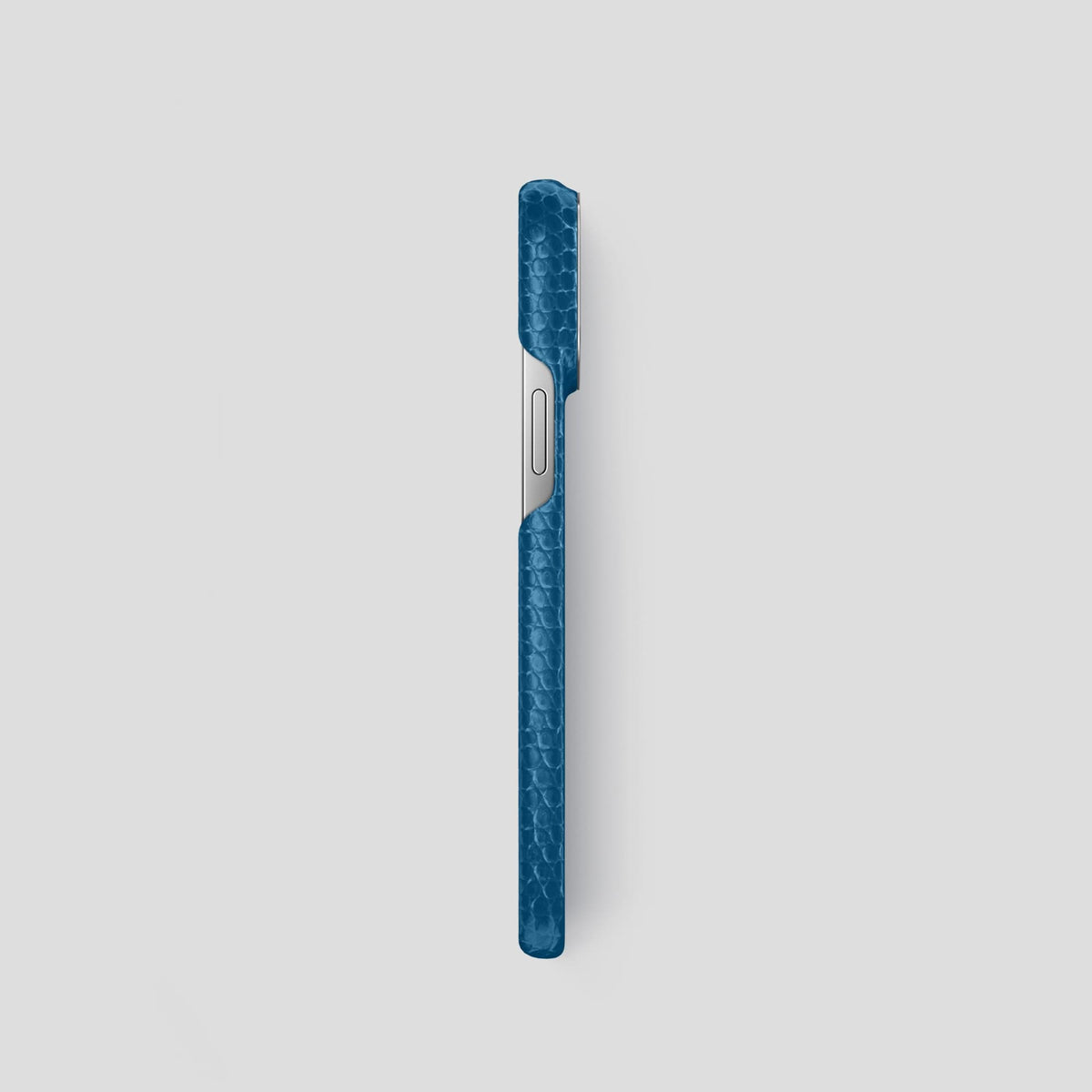 Blue iPhone 14 Pro Classic Case with Steel Metal -3 | Blue-Steel