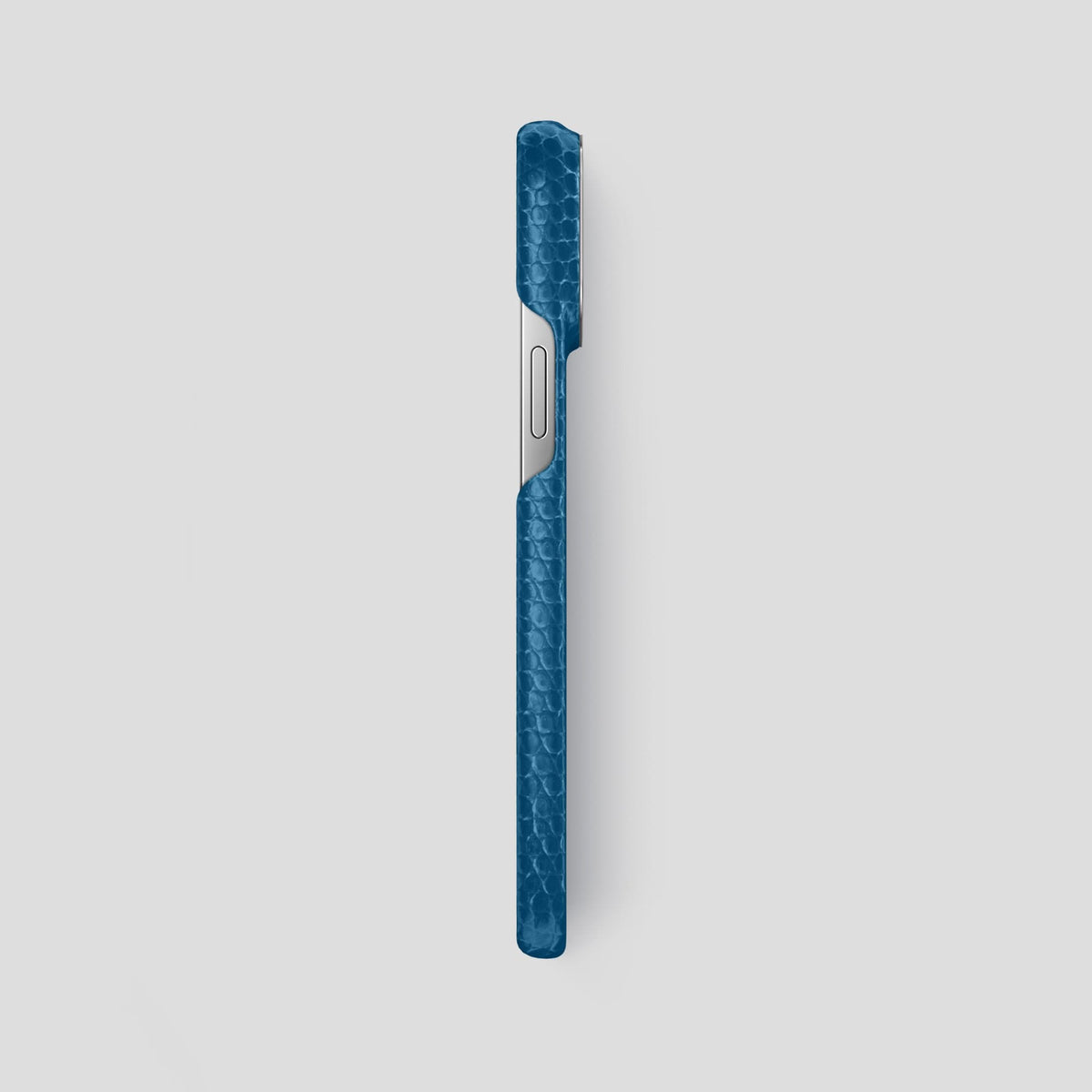 Blue iPhone 14 Pro Max Classic Case with Steel Metal -3 | Blue-Steel