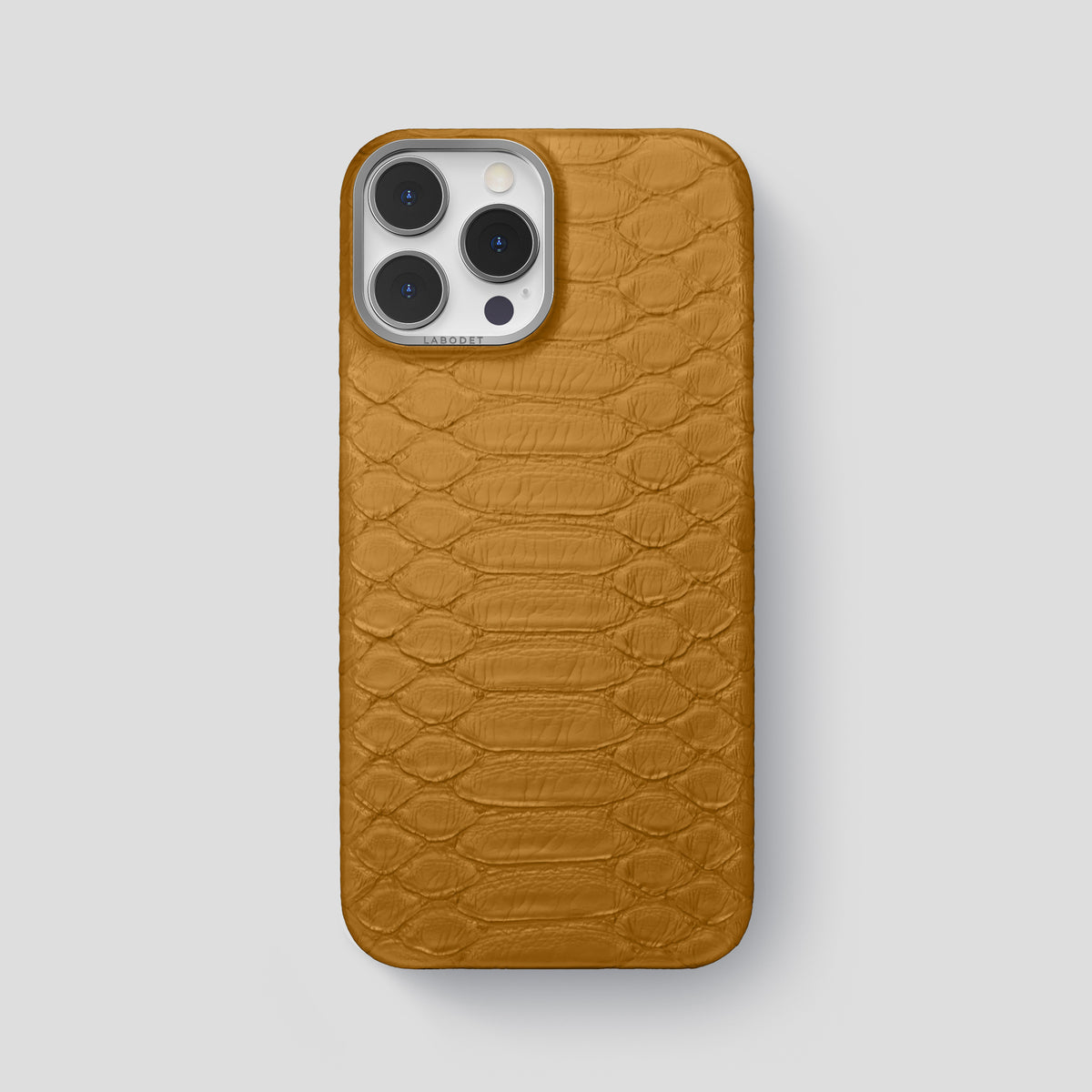 Honey iPhone 14 Pro Max Classic Case Python with Steel Metal -1 | Honey-Steel