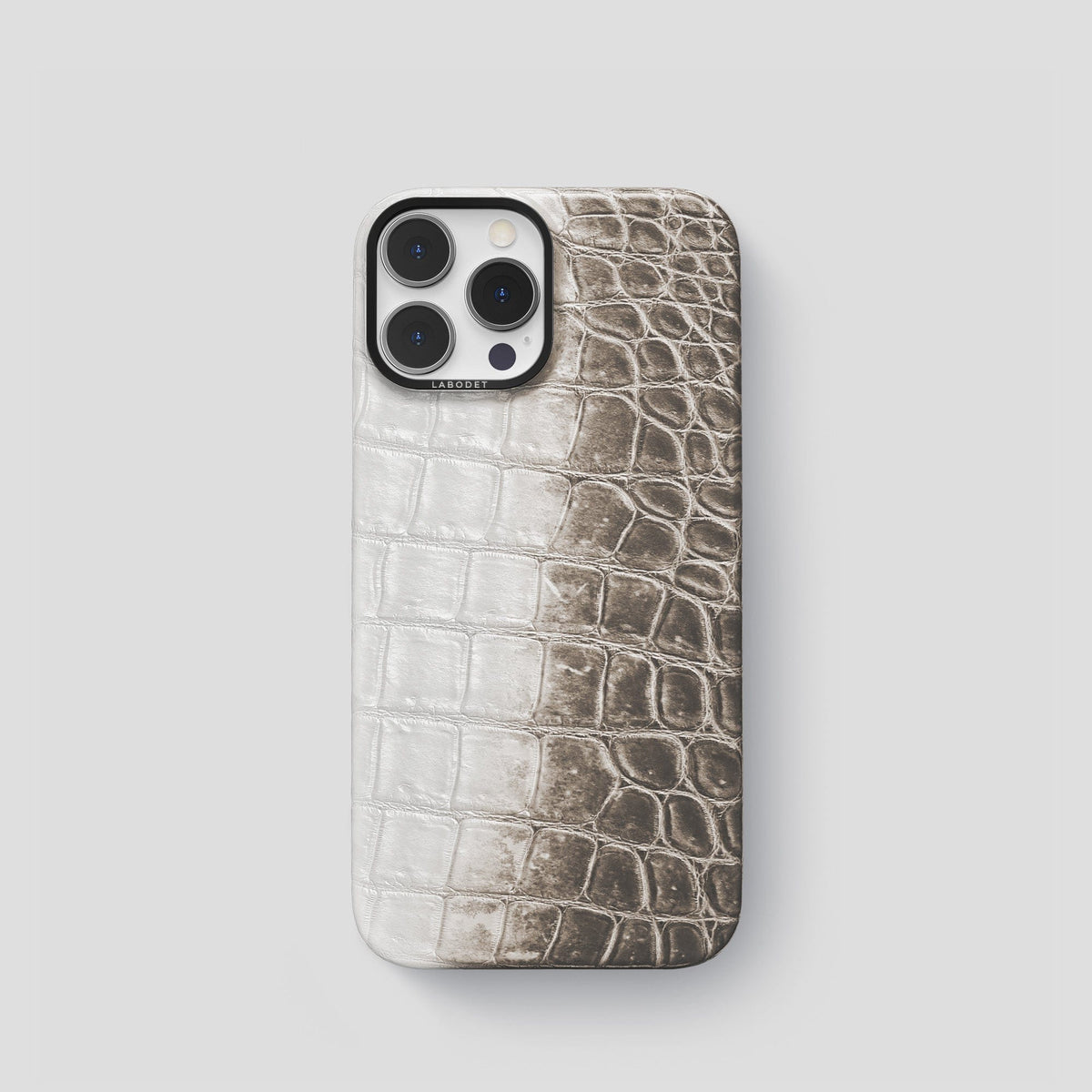 Dark iPhone 14 Pro Himalaya Classic Case with Black Metal -1 | Dark-Black