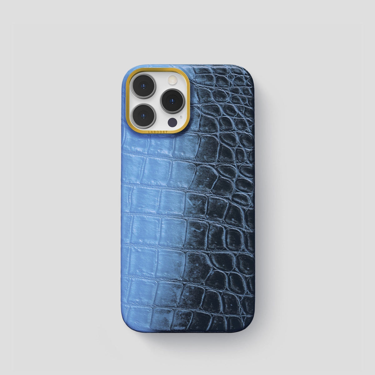 Lavender iPhone 14 Pro Himalaya Classic Case with Gold Metal -1 | Lavender-Gold