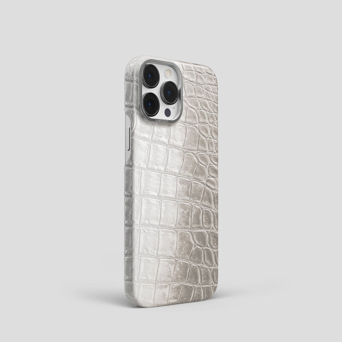 Grey iPhone 14 Pro Himalaya Classic Case with Steel Metal -2 | Grey-Steel