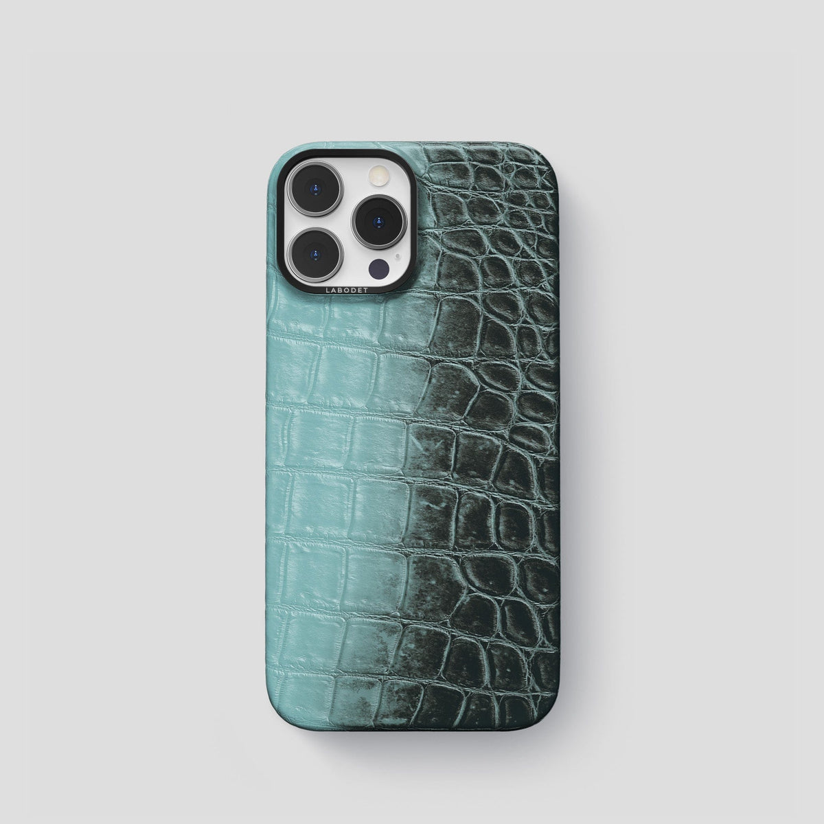Light-Mint iPhone 14 Pro Himalaya Classic Case with Black Metal -1 | Light-Mint-Black