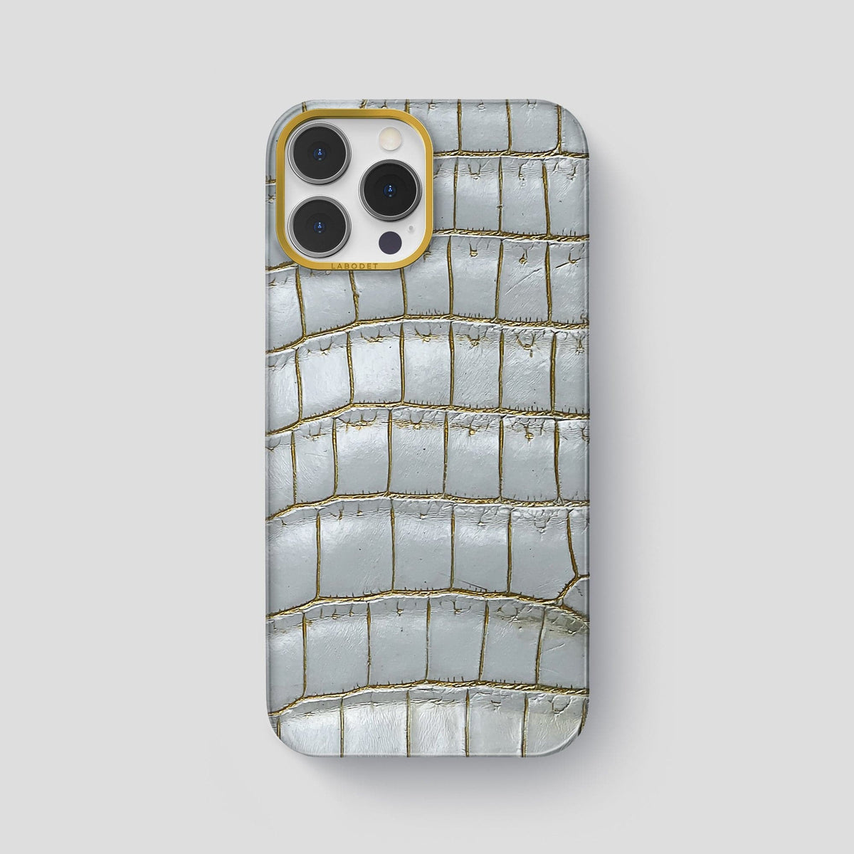 Arctic iPhone 14 Pro Max Himalaya Classic Case with Gold Metal -1 | Arctic-Gold