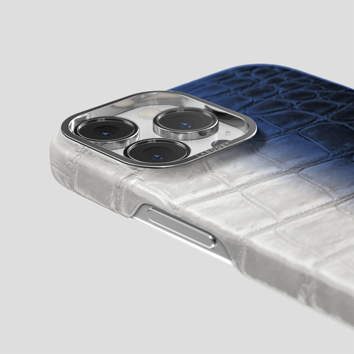 Navy Blue iPhone 14 Pro Max Himalaya Classic Case with Steel Metal -5 | Navy-Blue-Steel