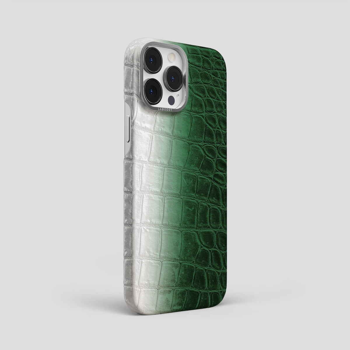 Green iPhone 14 Pro Max Himalaya Classic Case with Steel Metal -2 | Green-Steel