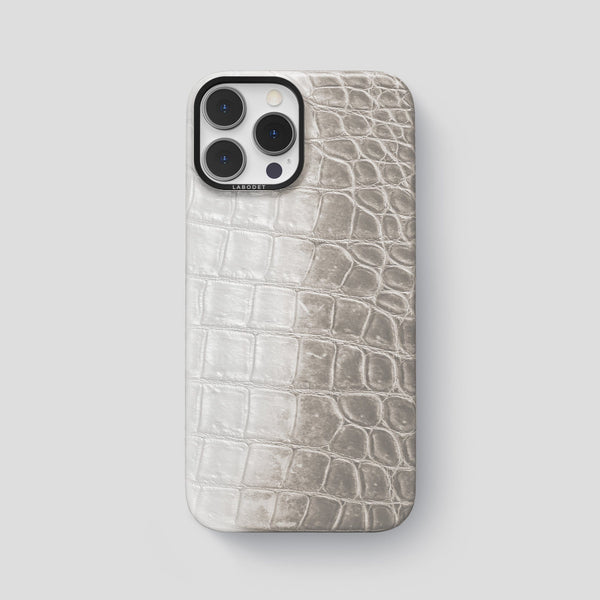 Classic Case For iPhone 15 Pro Max In Himalayan Crocodile