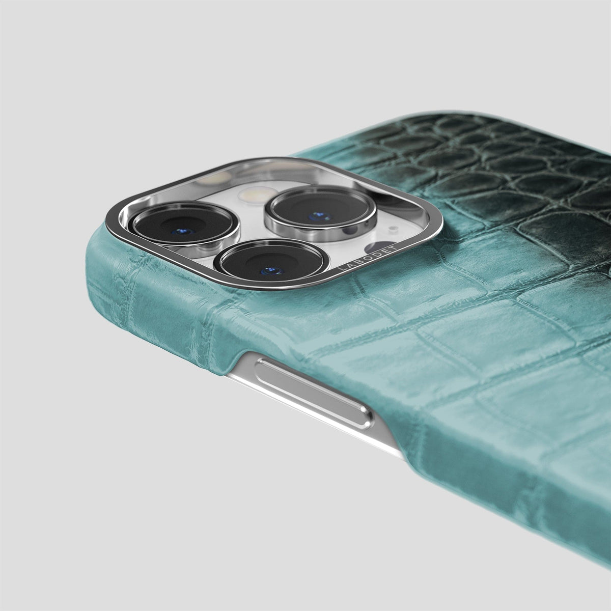 Light-Mint iPhone 14 Pro Max Himalaya Classic Case with Steel Metal -5 | Light-Mint-Steel