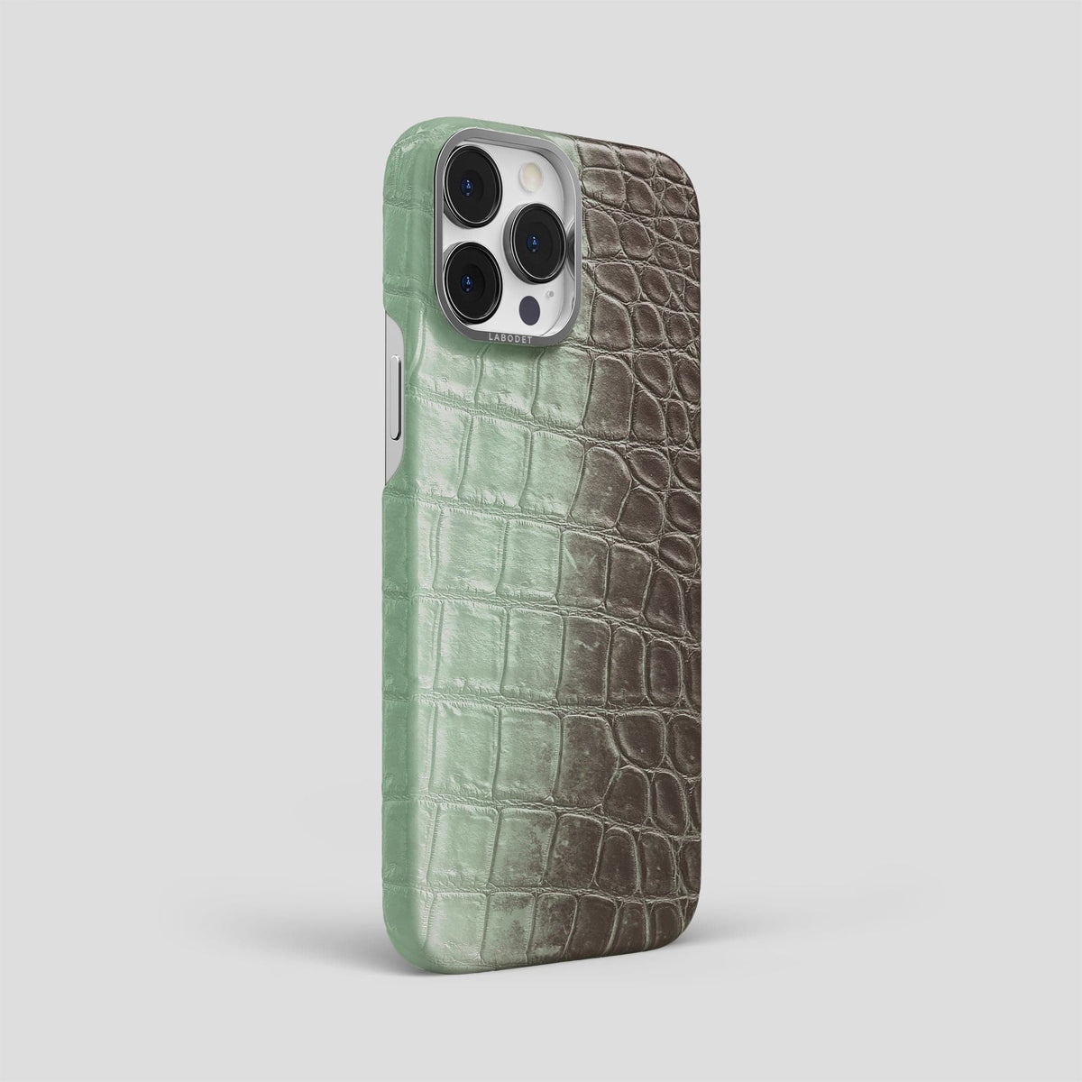 Pistachio iPhone 15 Pro Max Himalaya Classic Case with Steel Metal -2 | Pistachio-Steel