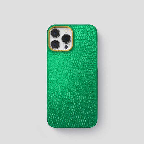 Classic Case For iPhone 15 Pro In Lizard