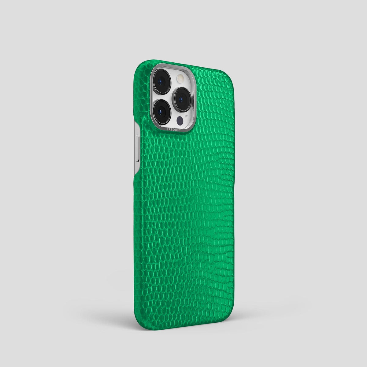 Apple-Green iPhone 15 Pro Classic Case with Steel Metal -2 | Apple-Green-Steel