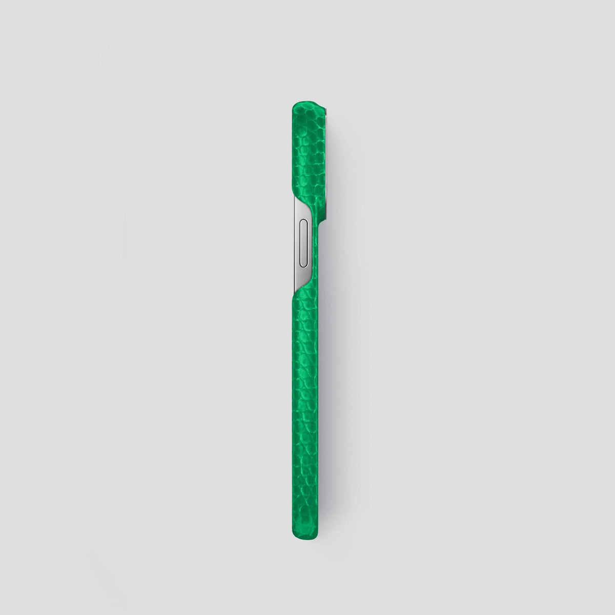 Apple-Green iPhone 15 Pro Classic Case with Steel Metal -3 | Apple-Green-Steel