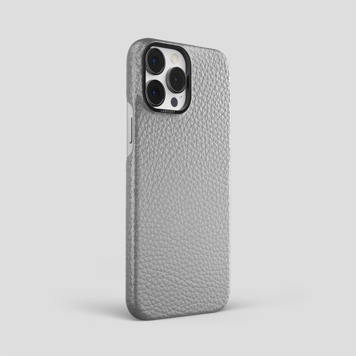 Nuage iPhone 15 Pro Max Classic Case Calf with Black Metal -2 | Nuage-Black