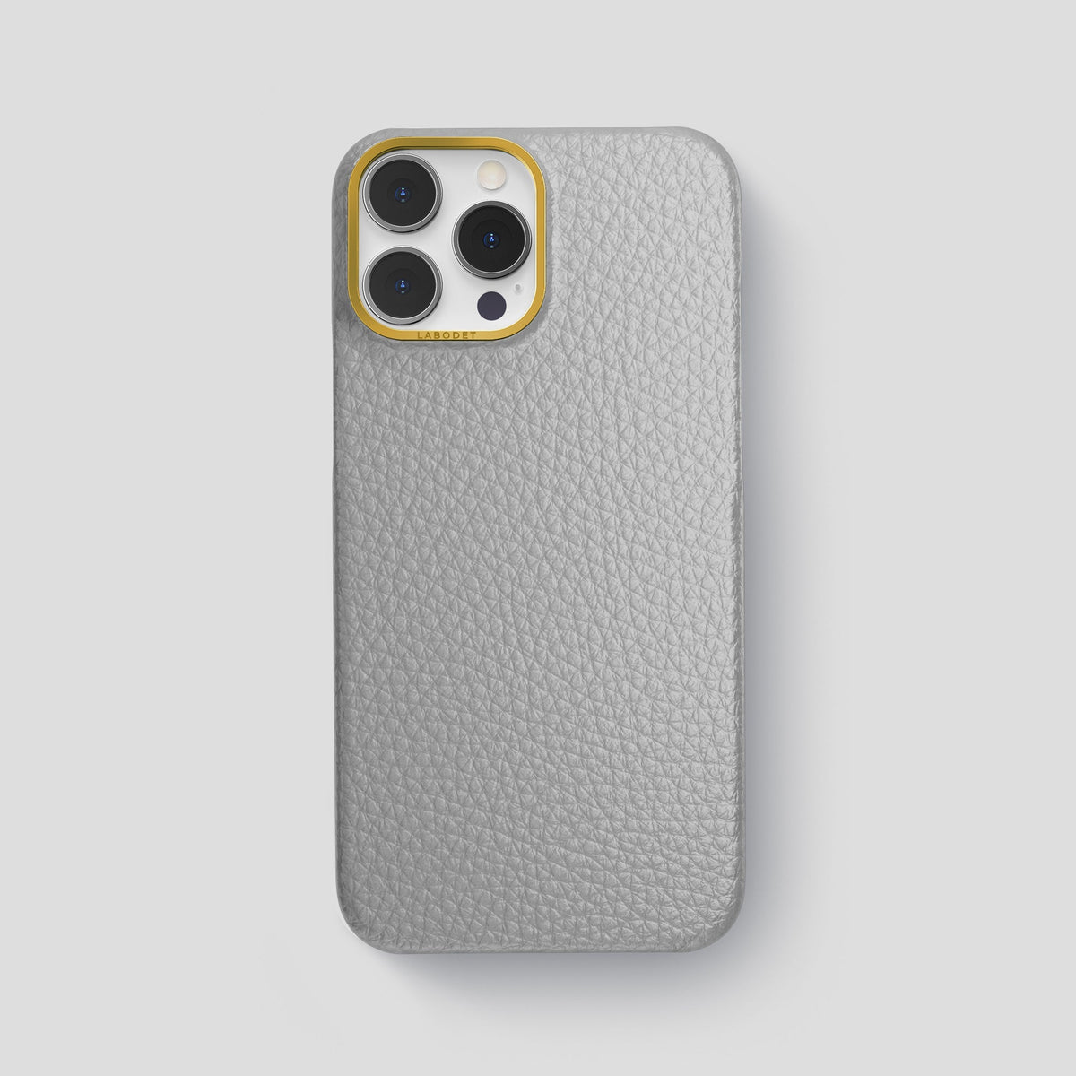 Nuage iPhone 15 Pro Max Classic Case Calf with Gold Metal -1 | Nuage-Gold