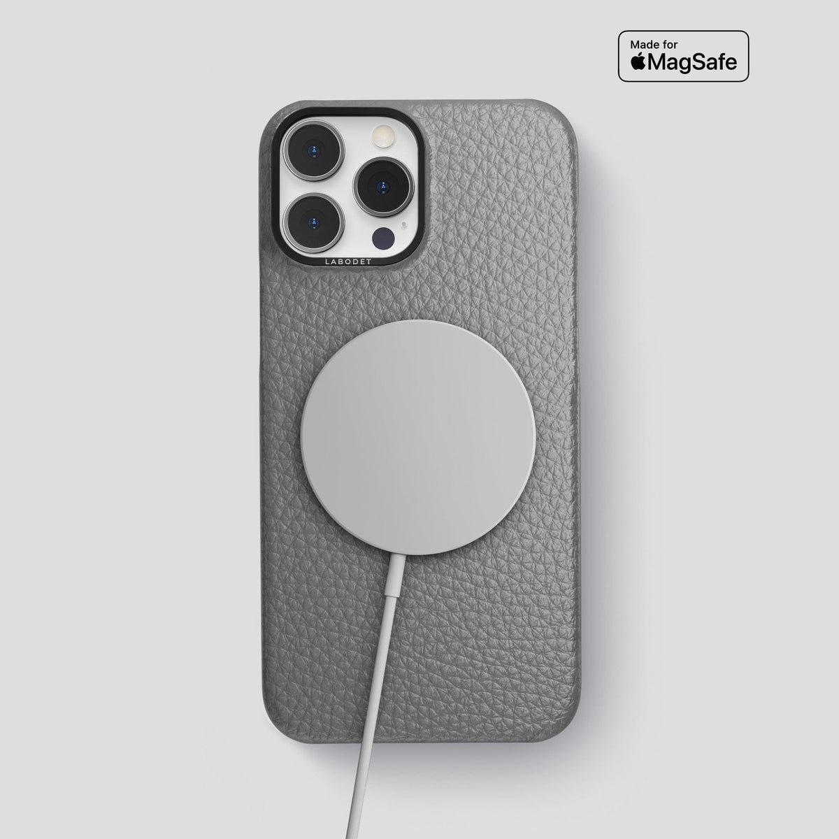 Souris iPhone 15 Pro Max Classic Case Calf with Black Metal -5 | Souris-Black