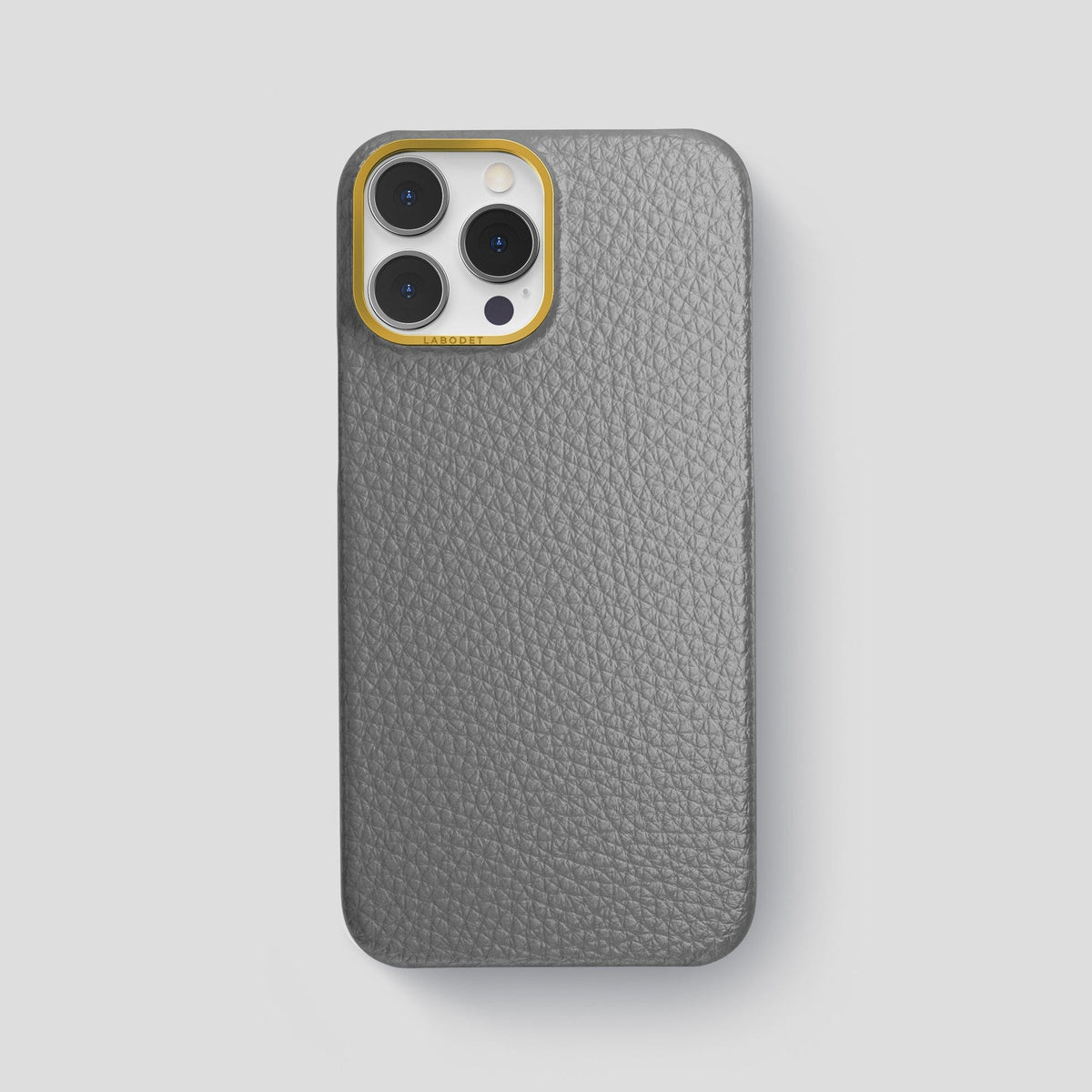 Souris iPhone 15 Pro Max Classic Case Calf with Gold Metal -1 | Souris-Gold