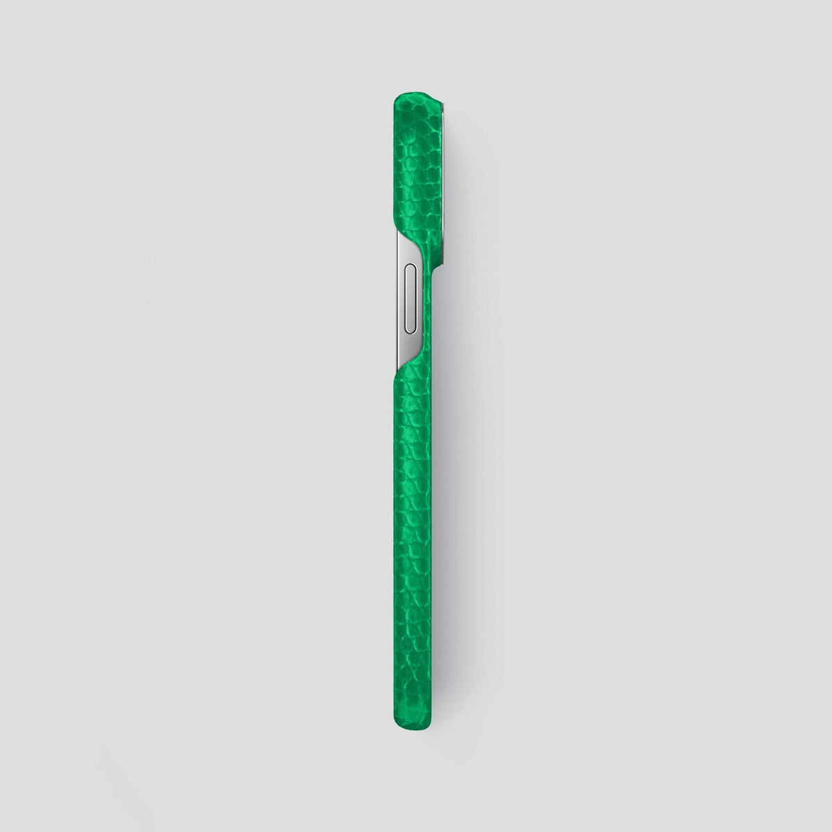 Apple-Green iPhone 15 Pro Max Classic Case with Steel Metal -3 | Apple-Green-Steel