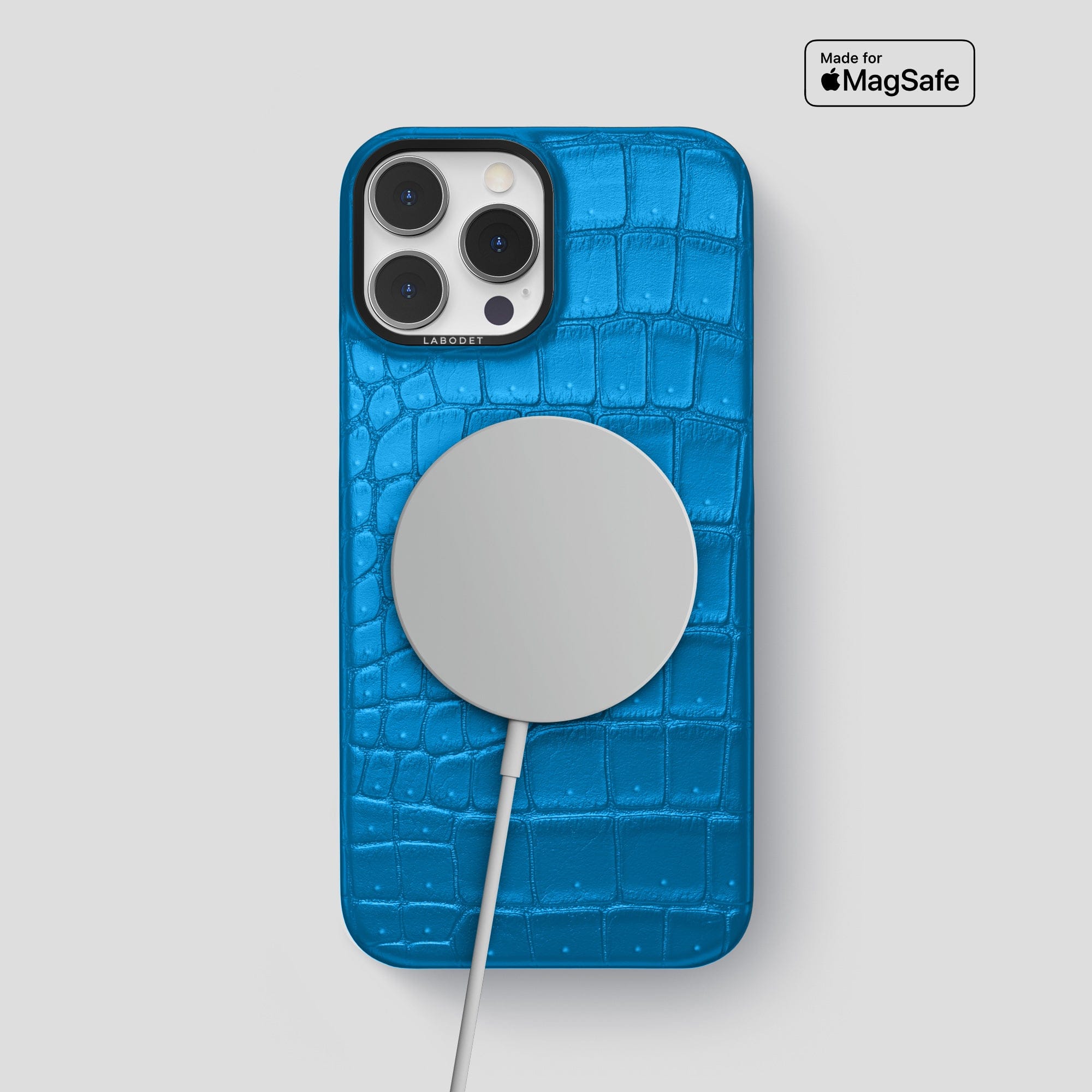 Classic Case For iPhone 15 Pro Max In Porosus Crocodile · Labodet