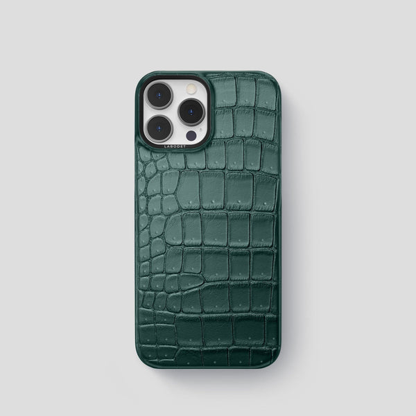iPhone 15 Pro Classic Case Porosus Crocodile | MagSafe