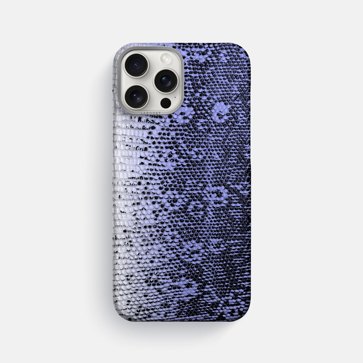 Navy-Blue iPhone 16 Pro Max Himalayan Lizard Classic Case with Steel Metal -1 | Navy-Blue-Steel