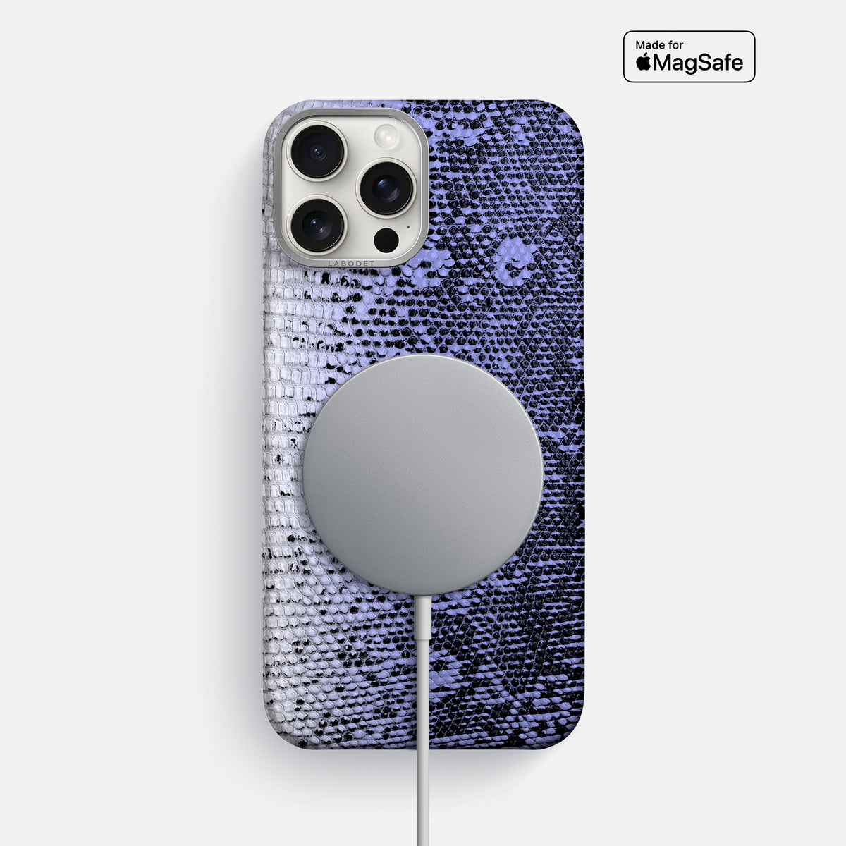 Navy-Blue iPhone 16 Pro Max Himalayan Lizard Classic Case with Steel Metal -5 | Navy-Blue-Steel