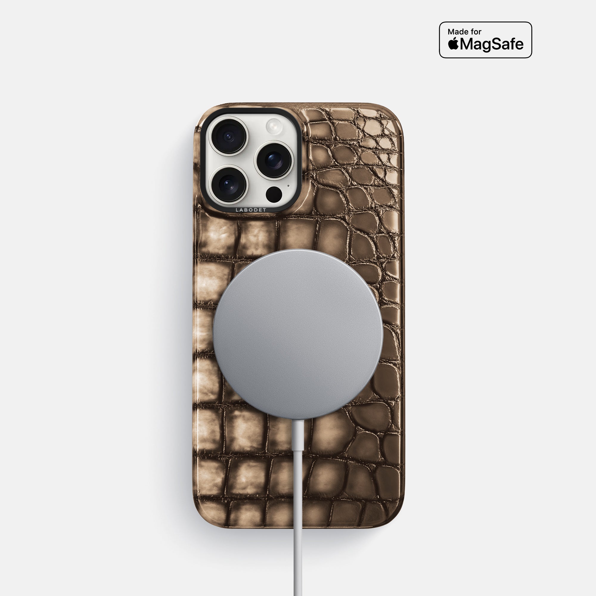 Classic Case For iPhone 16 Pro In Patina Alligator – Labodet