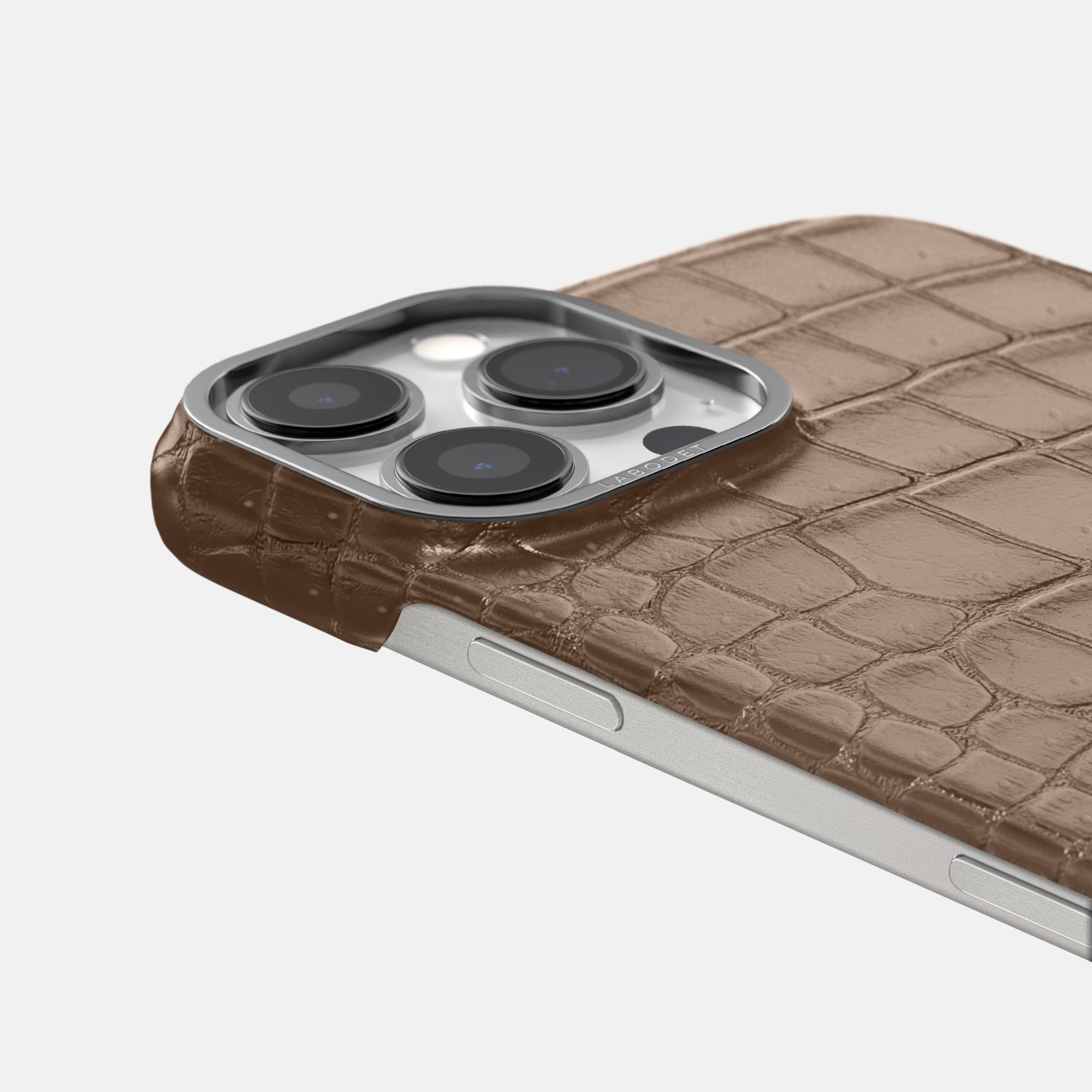Classic Case For iPhone 16 Pro In Porosus Crocodile – Labodet