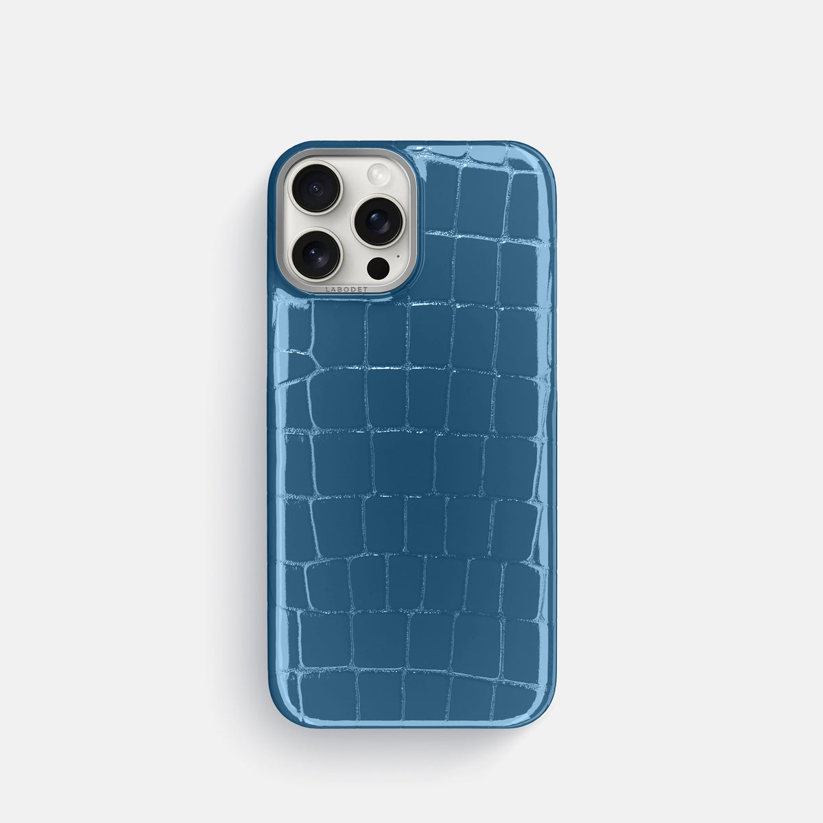 FALSE Classic Case Shiny Alligator with Steel Metal -1 | FALSE-Steel