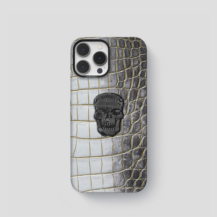 Gold iPhone 14 Pro Himalaya Classic Case with Black Metal -1 | Gold-Black