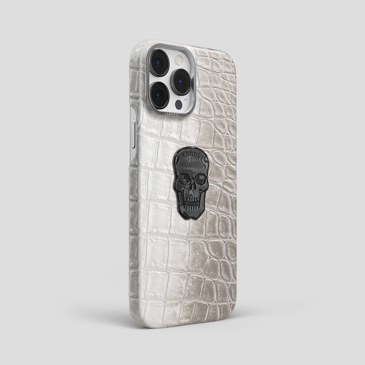 Grey iPhone 14 Pro Max Himalaya Classic Case with Steel Metal -2 | Grey-Steel