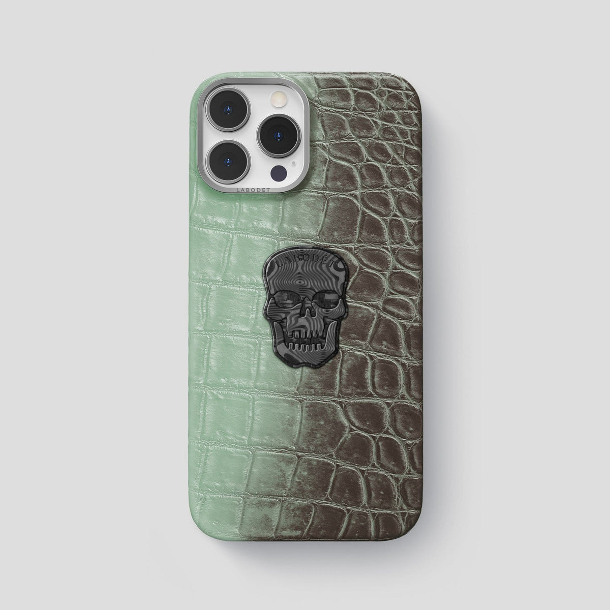 Pistachio iPhone 15 Pro Max Himalaya Classic Case with Steel Metal -1 | Pistachio-Steel