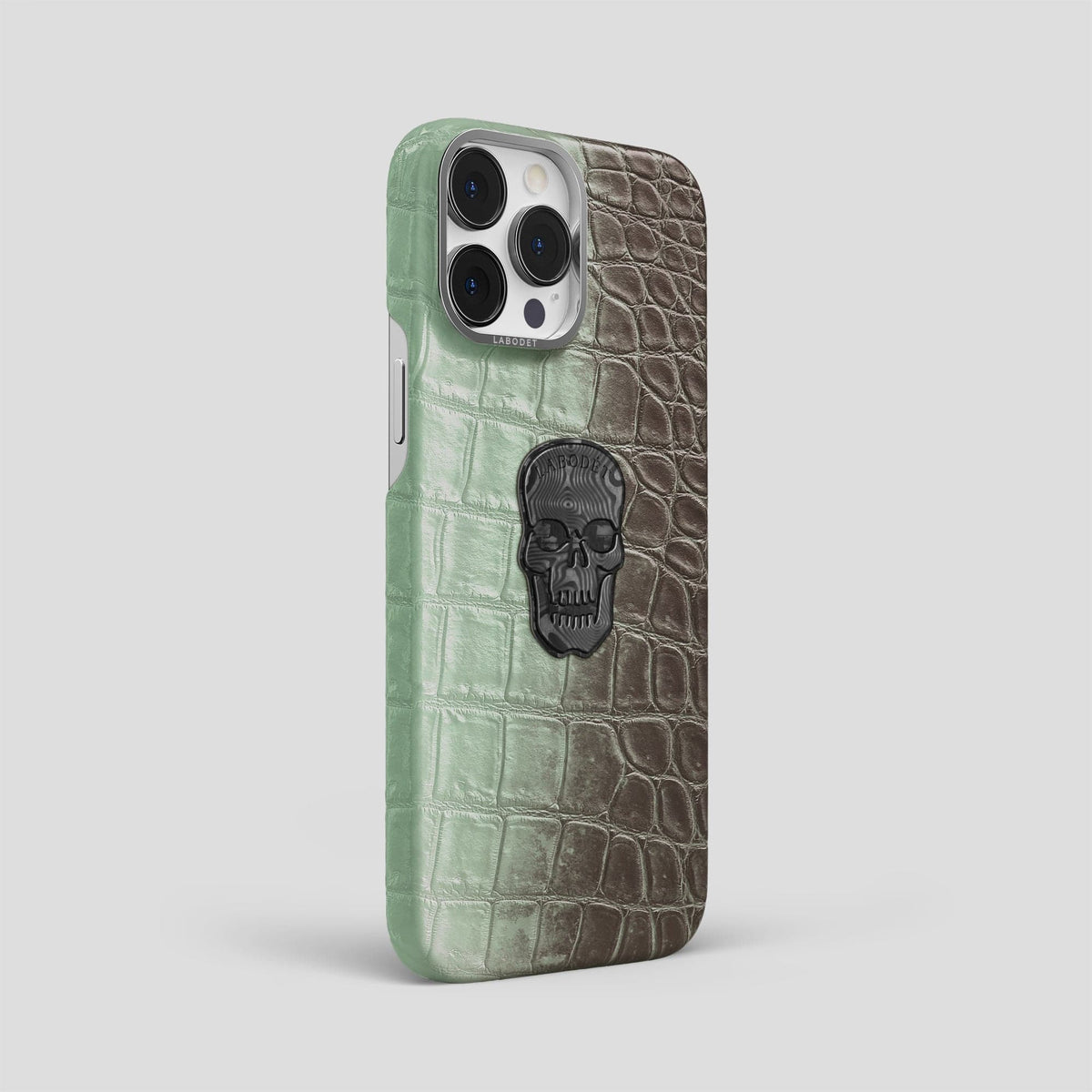 Pistachio iPhone 15 Pro Max Himalaya Classic Case with Steel Metal -2 | Pistachio-Steel
