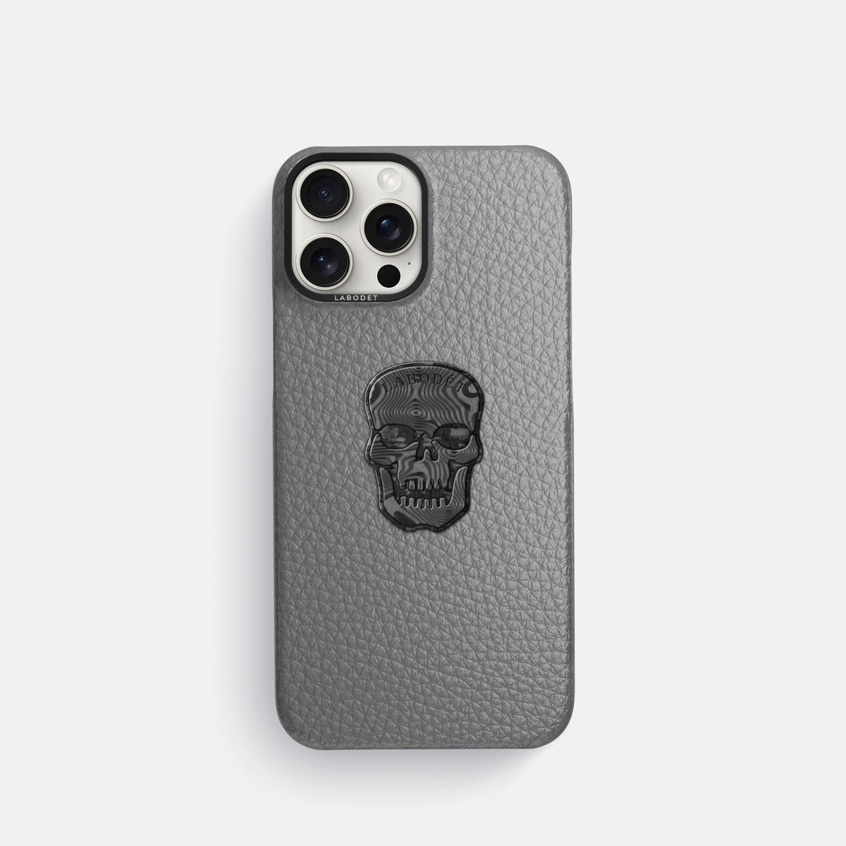 Souris iPhone 16 Pro Classic Case Calf with Black Metal -1 | Souris-Black