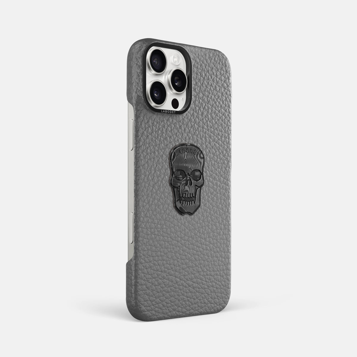 Souris iPhone 16 Pro Max Classic Case Calf with Black Metal -2 | Souris-Black