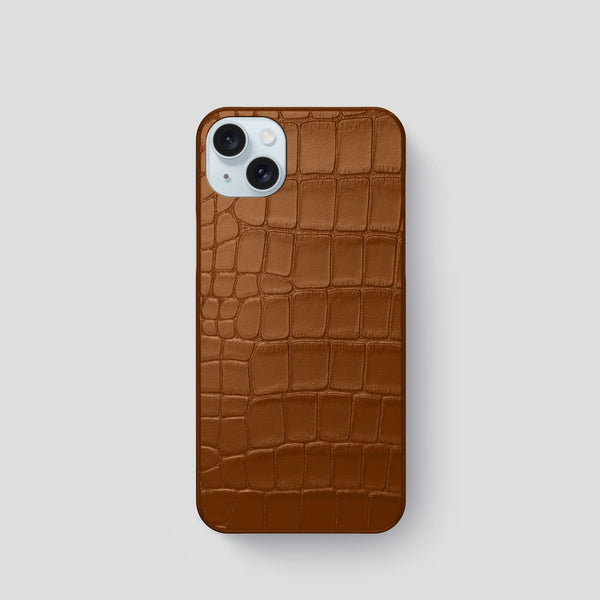 Slim Case For iPhone 15 In Alligator