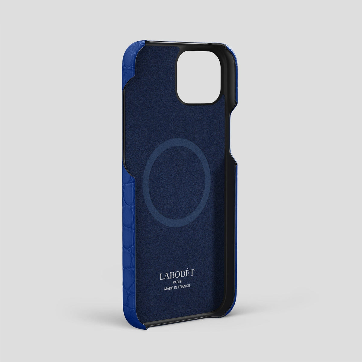 Royal Blue iPhone 15 Plus Slim Case Alligator -4 | Royal-Blue