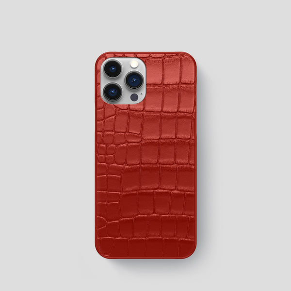 Slim Case For iPhone 15 Pro In Alligator