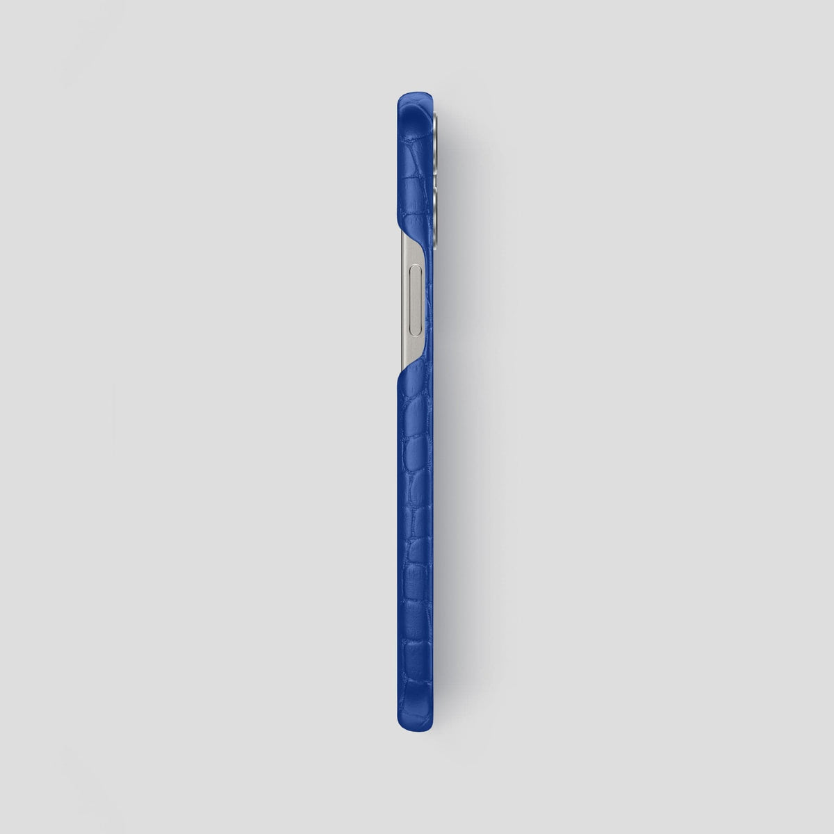 Royal Blue iPhone 15 Pro Max Slim Case Alligator -3 | Royal-Blue
