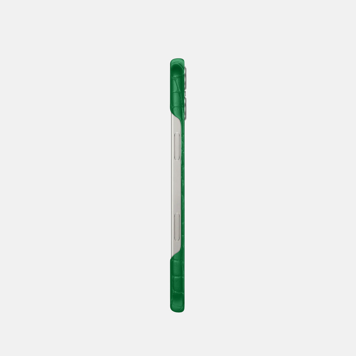 Forest-Green iPhone 16 Pro Slim Case Alligator -3 | Forest-Green