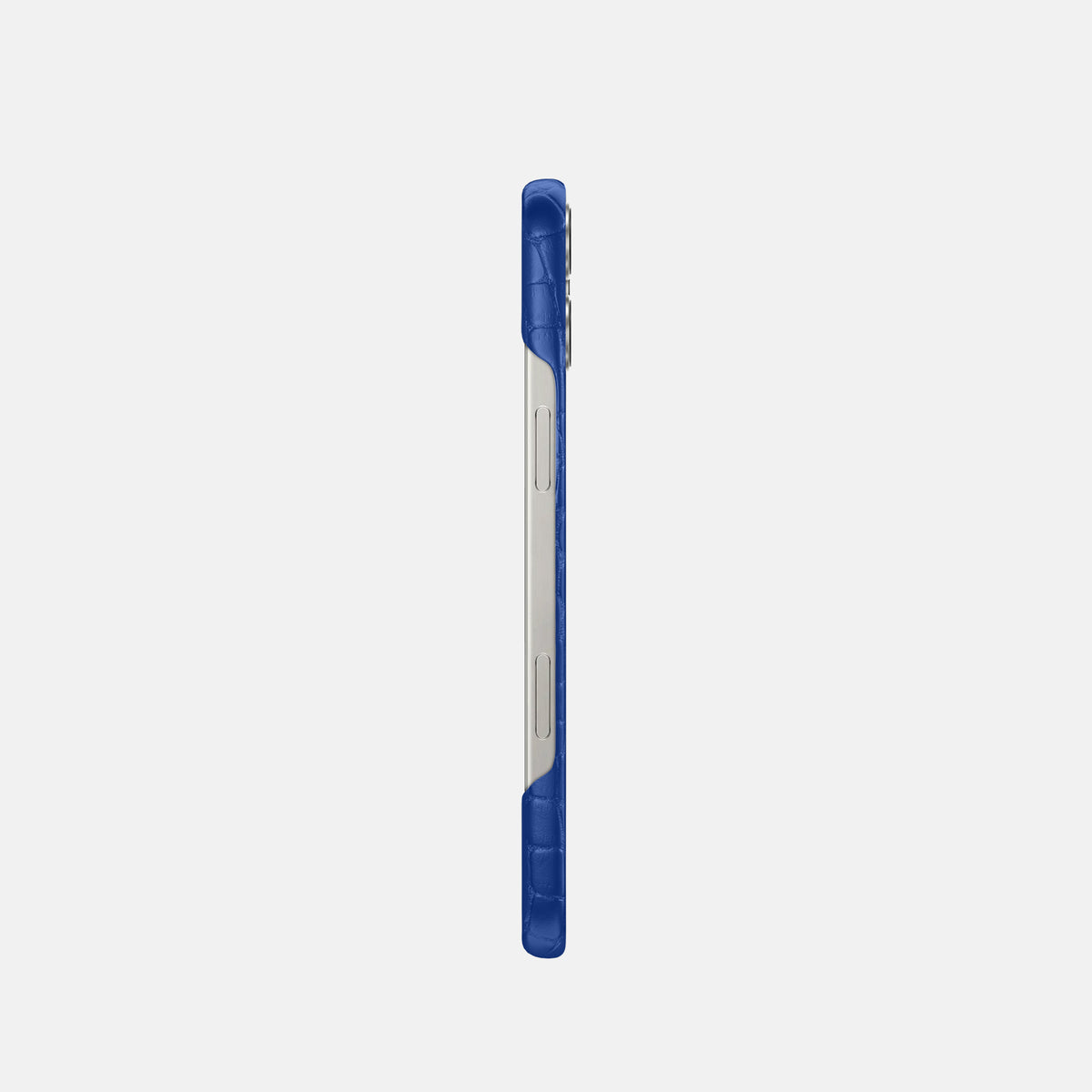 Royal Blue iPhone 16 Pro Slim Case Alligator -3 | Royal-Blue