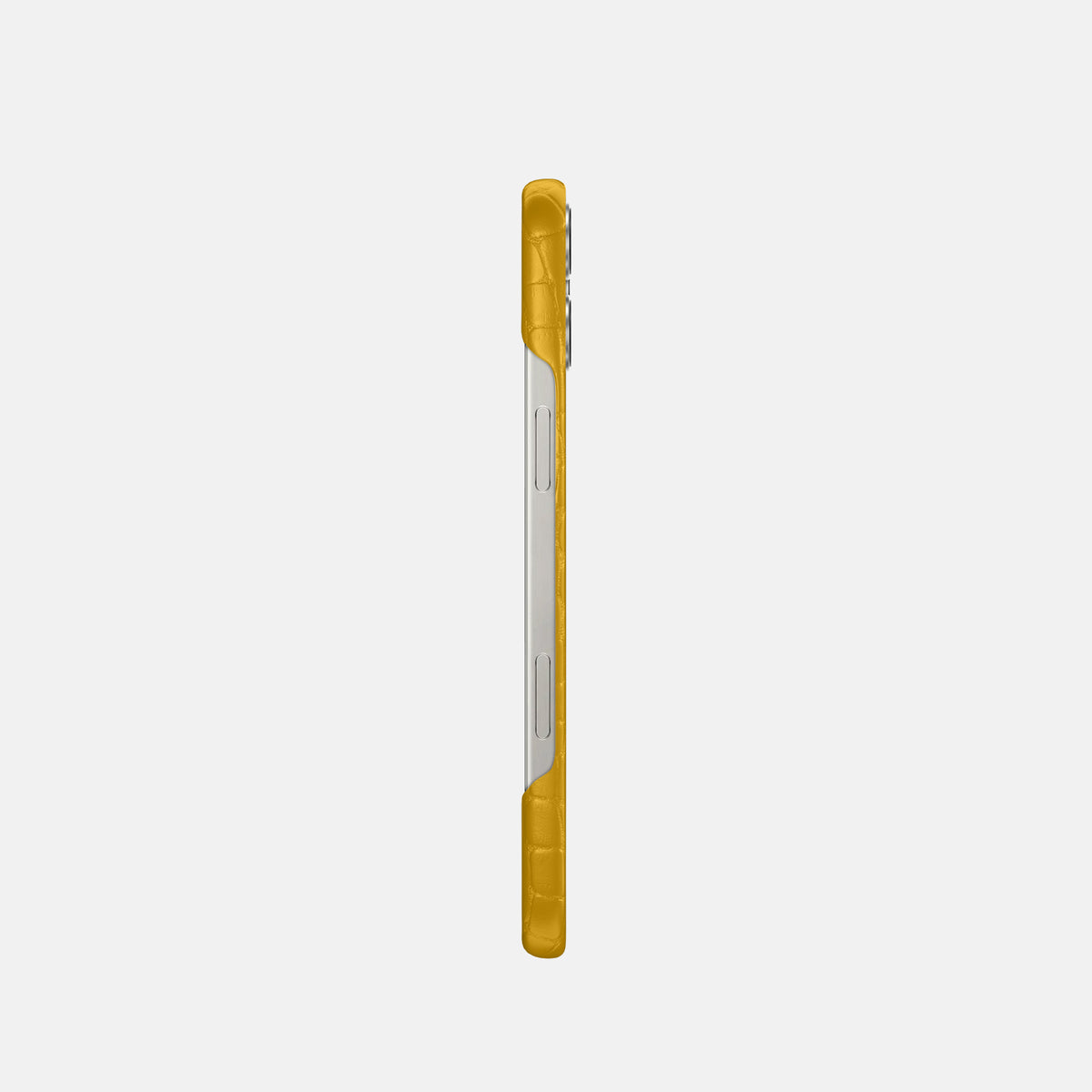 Yellow iPhone 16 Pro Slim Case Alligator -3 | Yellow